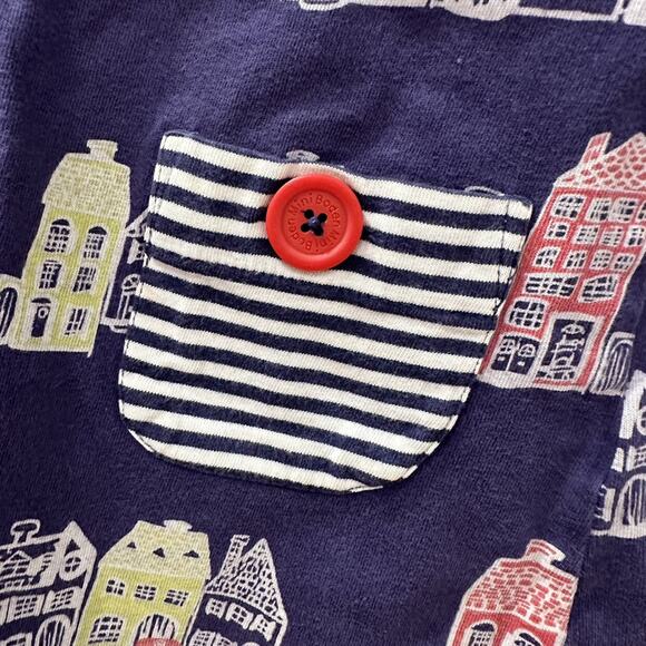 Mini Boden Blue Houses Tunic - Picture 4 of 7